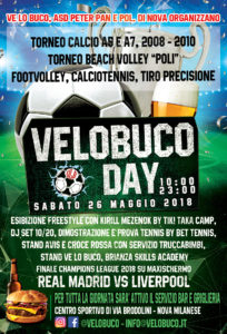 Scopri di più sull'articolo VeLoBuco Day, 26 Maggio a Nova Milanese