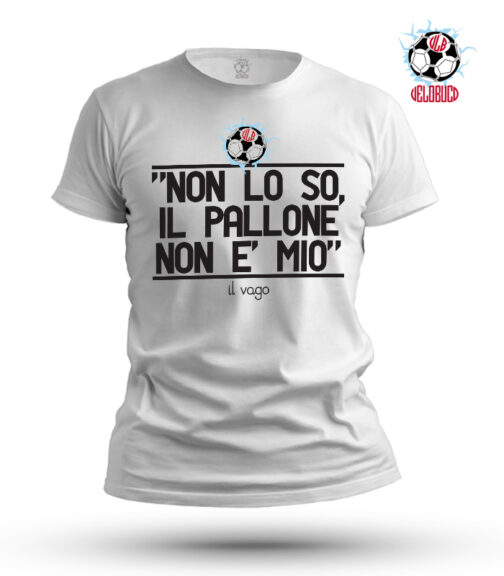 T-shirt Non lo so il pallone non è mio